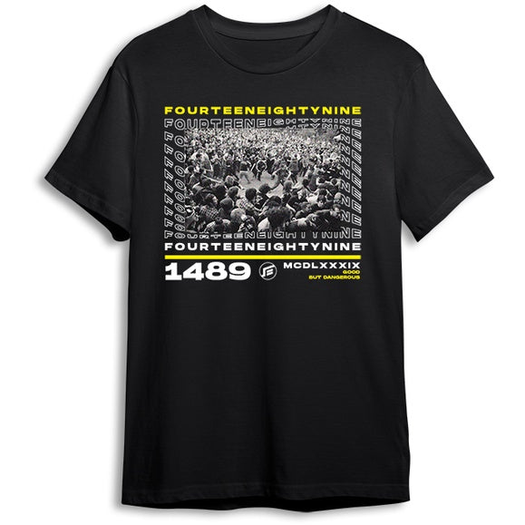 1489 T-shirt Moshpit Black
