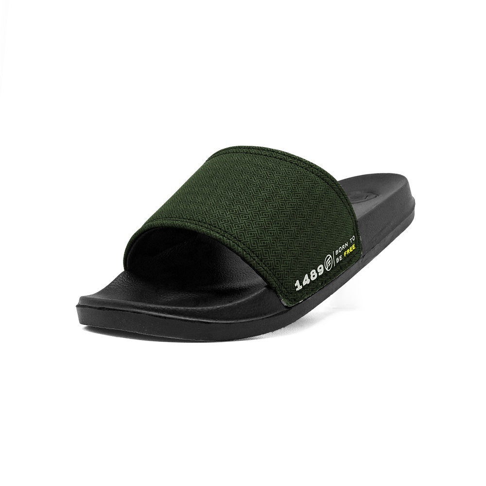 Sandal Slide BTBF Army & Grey