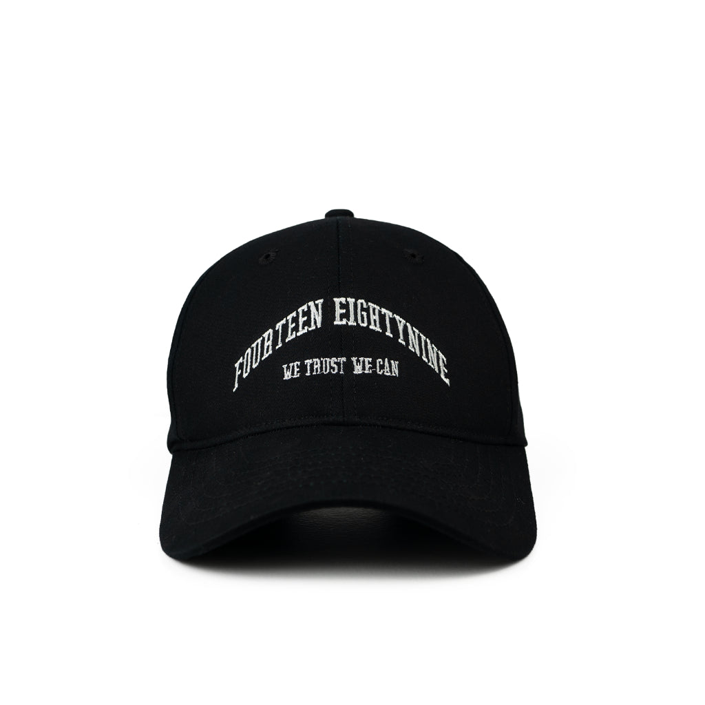 Baseball Caps 6 Panel WTWC Black
