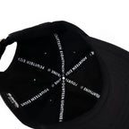 Baseball Caps 6 Panel Logo Black