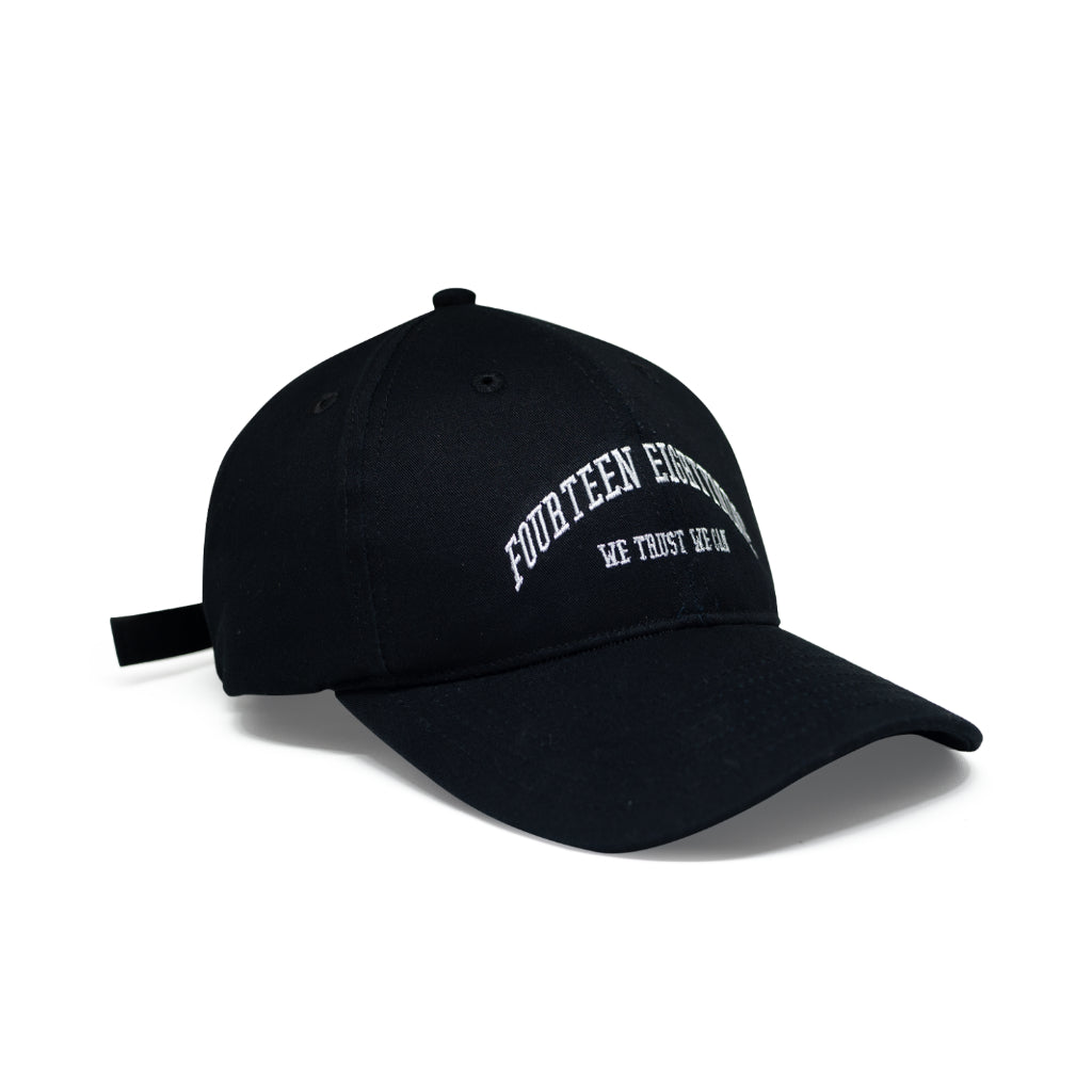 Baseball Caps 6 Panel WTWC Black