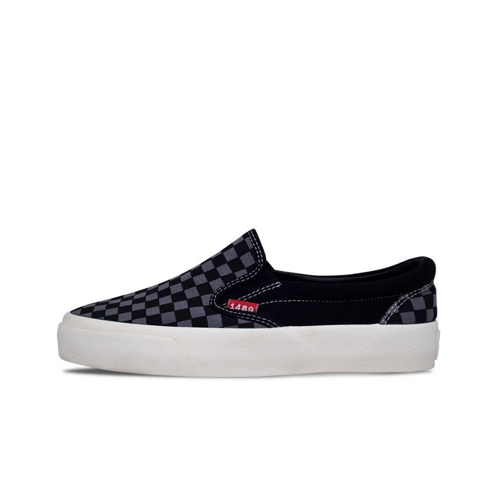 Slip On Checkerboard Grey