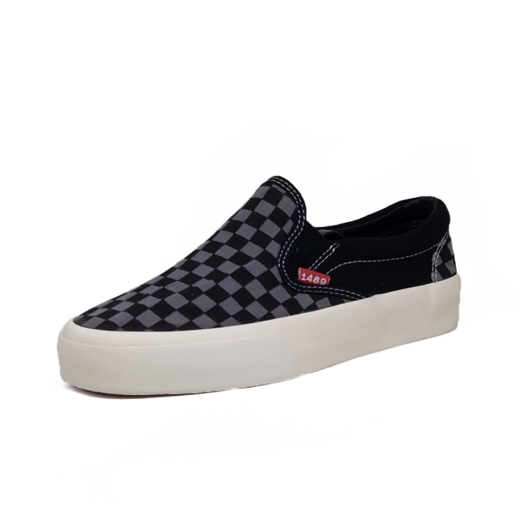 Slip On Checkerboard Grey