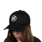 Baseball Caps 6 Panel Logo Black