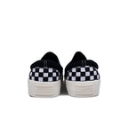 Slip On Checkerboard White