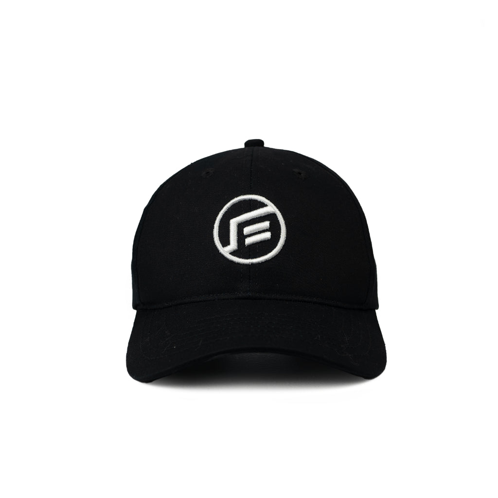 Baseball Caps 6 Panel Logo Black