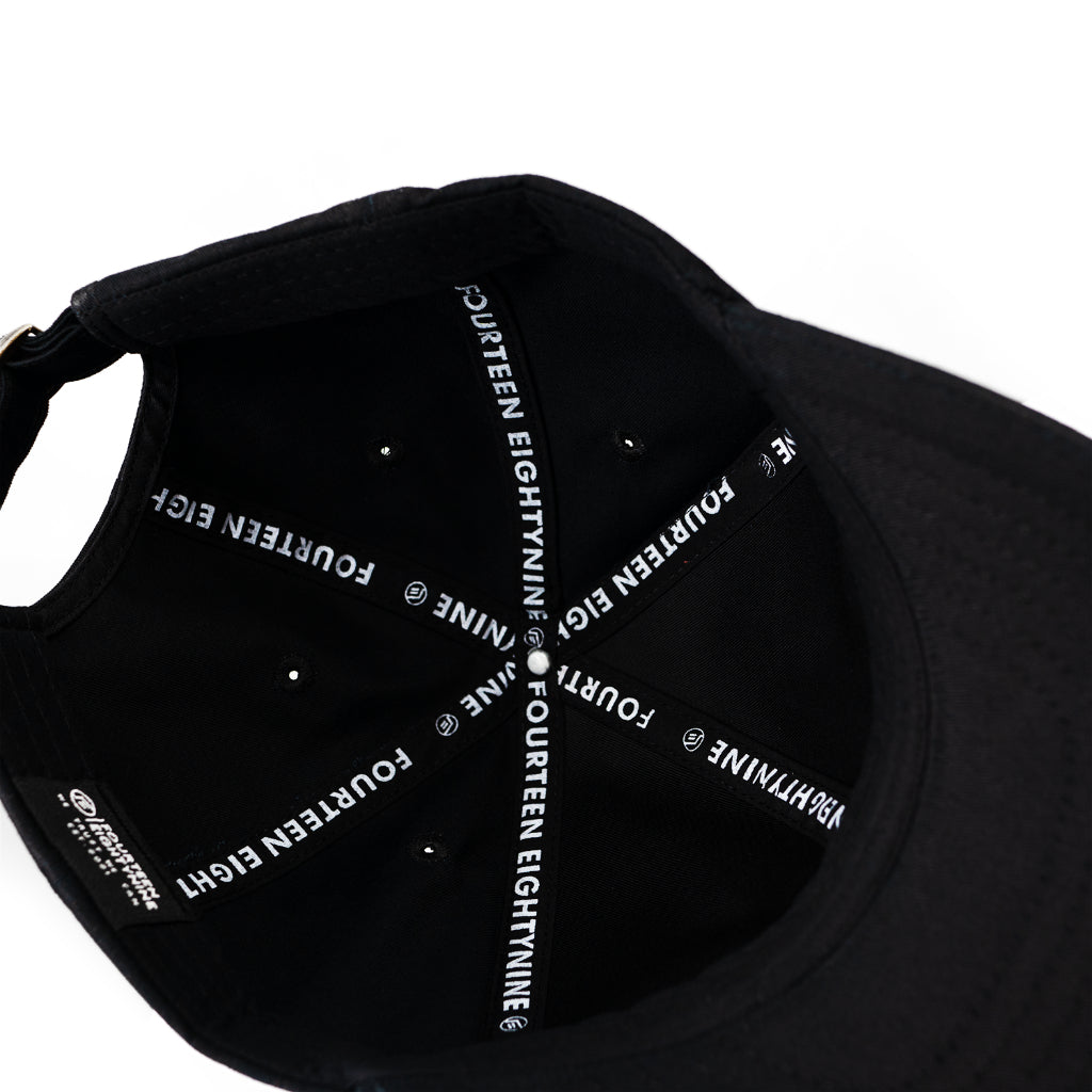 Baseball Caps 6 Panel WTWC Black