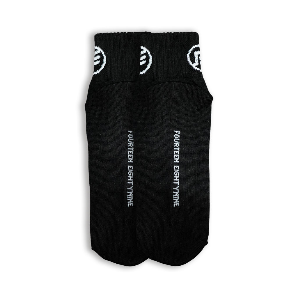 1489 Socks Logo Black
