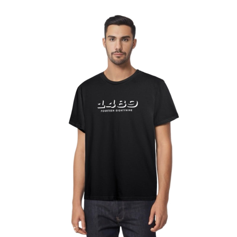 1489 T-shirt Logo Basic Black