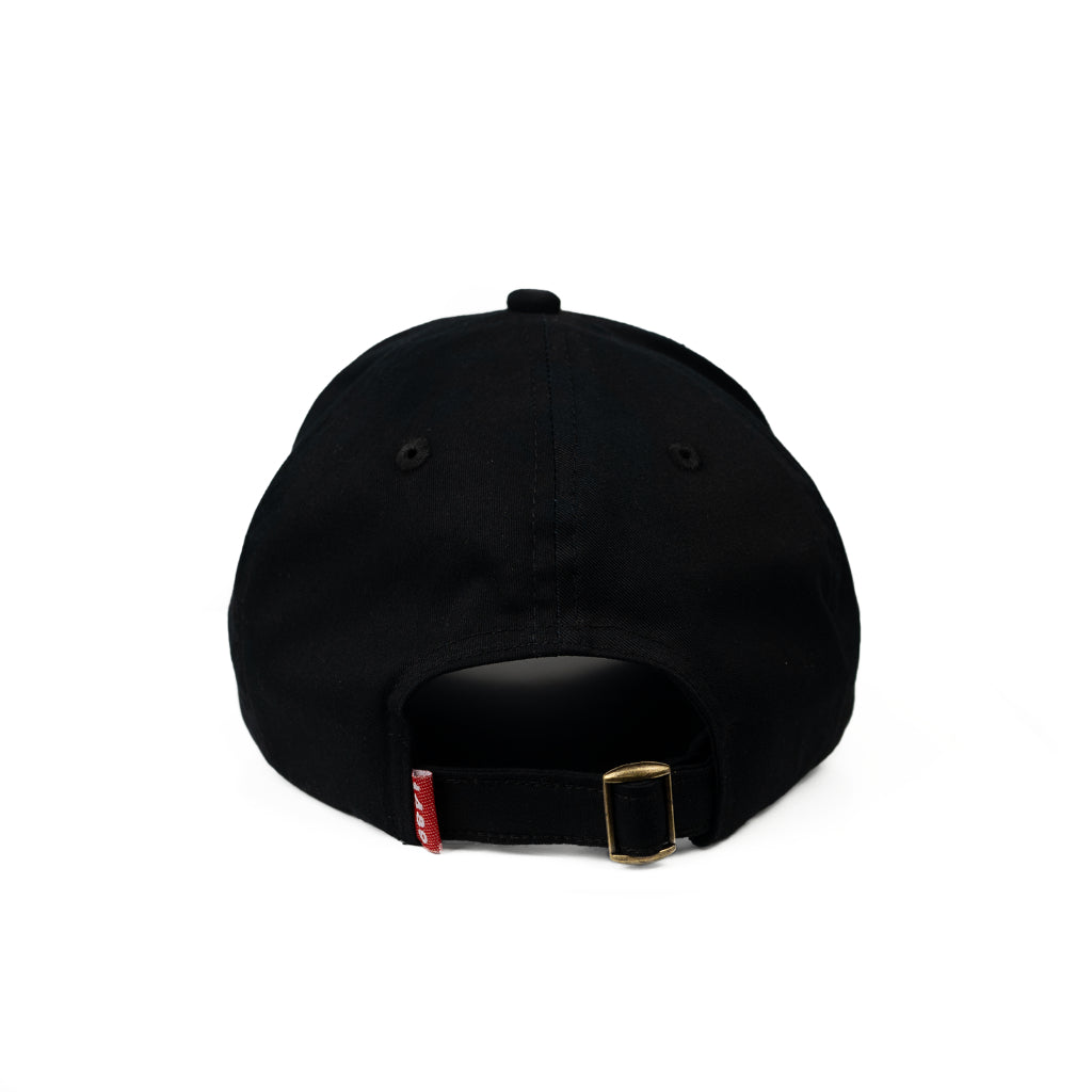 Baseball Caps 6 Panel Logo Black