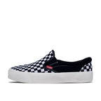 Slip On Checkerboard White